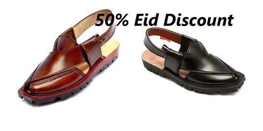 Black & Brown Norozi Pure Sandals for Men, Crafted Entirely by Hand with 100% Genuine